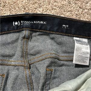 banana republic legacy denim jeans 34 waist 32 length 7.5 inch leg opening